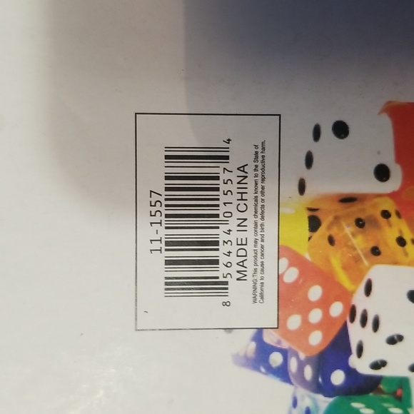 10 piece DICE Set - Picture 2 of 2